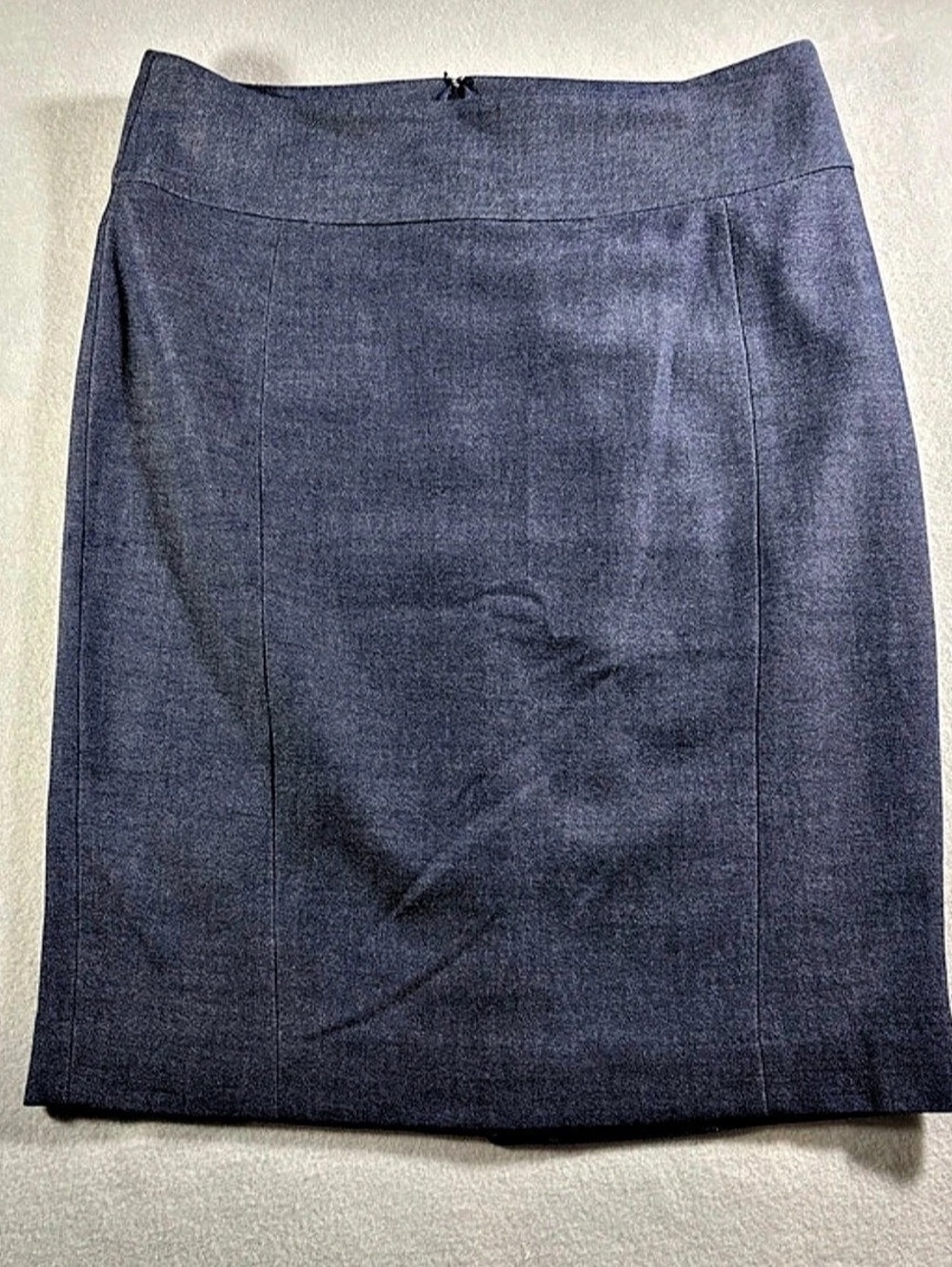 Express Design Studio Pencil Skirt in Blue Size 6 Like New